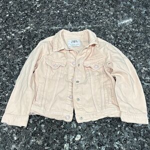 Zara Light Pink Kids' Jacket